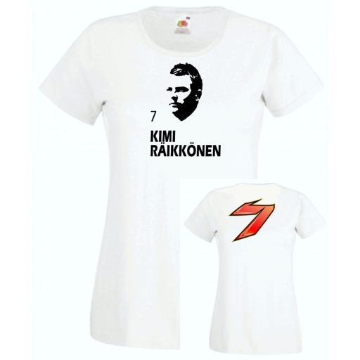 Autóverseny rajongó - Raikkonen női rövid ujjú póló