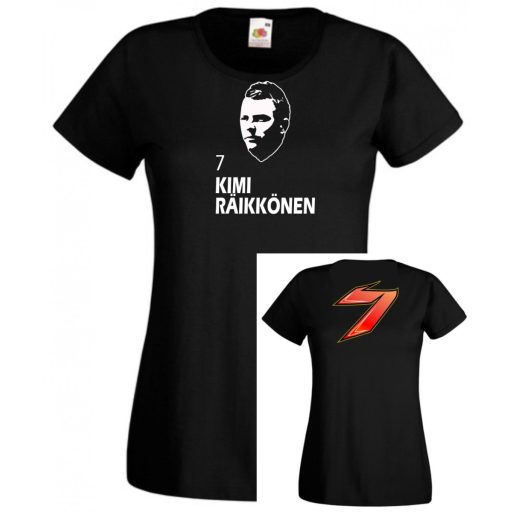 Autóverseny rajongó - Raikkonen női rövid ujjú póló