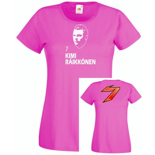 Autóverseny rajongó - Raikkonen női rövid ujjú póló