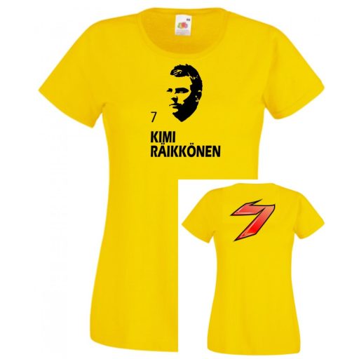 Autóverseny rajongó - Raikkonen női rövid ujjú póló
