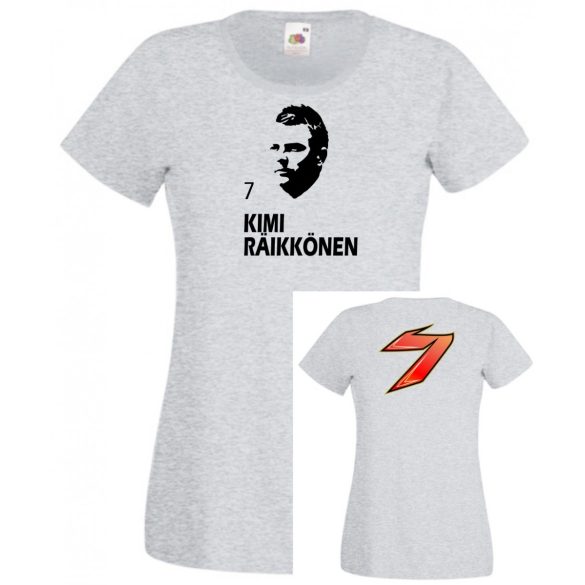 Autóverseny rajongó - Raikkonen női rövid ujjú póló