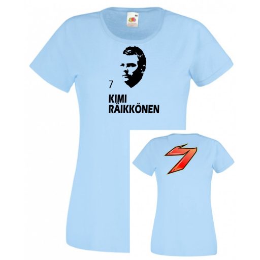 Autóverseny rajongó - Raikkonen női rövid ujjú póló