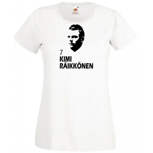 Autóverseny rajongó - Raikkonen női rövid ujjú póló