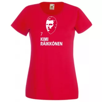 Autóverseny rajongó - Raikkonen női rövid ujjú póló
