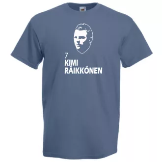 Autóverseny rajongó - Raikkonen férfi rövid ujjú póló