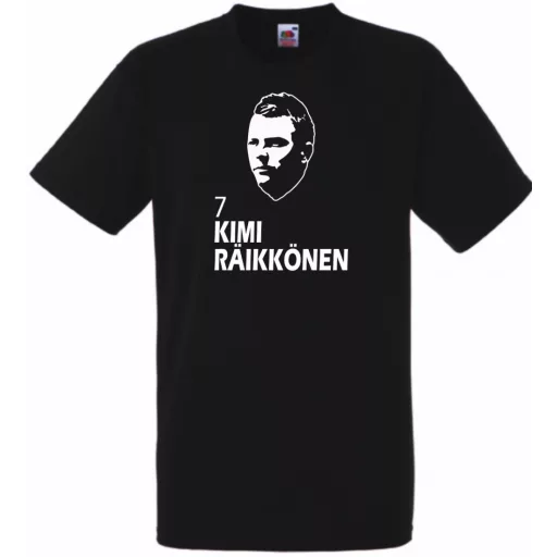 Autóverseny rajongó - Raikkonen férfi rövid ujjú póló