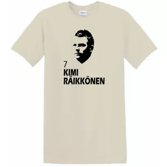 Autóverseny rajongó - Raikkonen férfi rövid ujjú póló