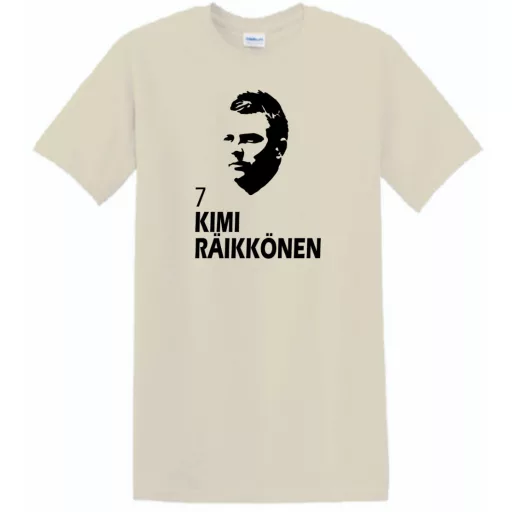 Autóverseny rajongó - Raikkonen férfi rövid ujjú póló