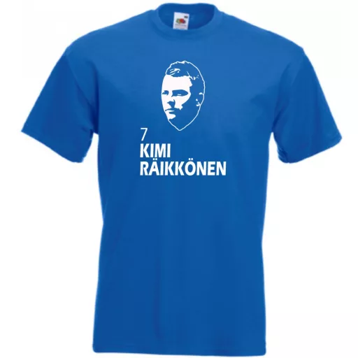 Autóverseny rajongó - Raikkonen férfi rövid ujjú póló