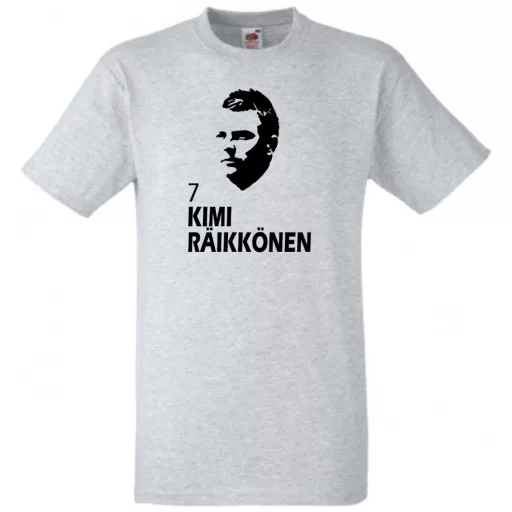 Autóverseny rajongó - Raikkonen férfi rövid ujjú póló