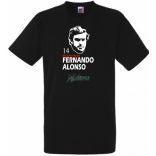 Autóverseny rajongó - Alonso gyerek rövid ujjú póló