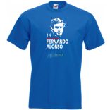 Autóverseny rajongó - Alonso gyerek rövid ujjú póló