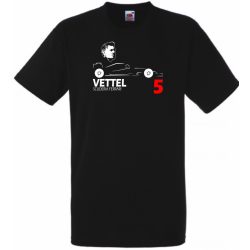 Autóverseny rajongó - Vettel gyerek rövid ujjú póló