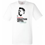 Autóverseny rajongó - Vettel gyerek rövid ujjú póló