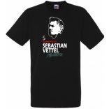 Autóverseny rajongó - Vettel gyerek rövid ujjú póló