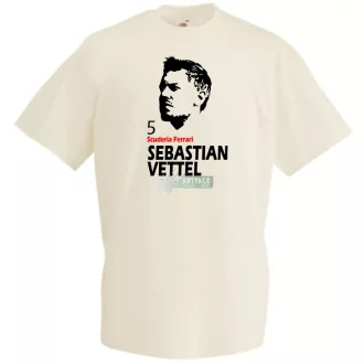 Autóverseny rajongó - Vettel gyerek rövid ujjú póló