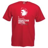 Autóverseny rajongó - Vettel gyerek rövid ujjú póló
