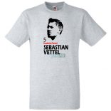 Autóverseny rajongó - Vettel gyerek rövid ujjú póló