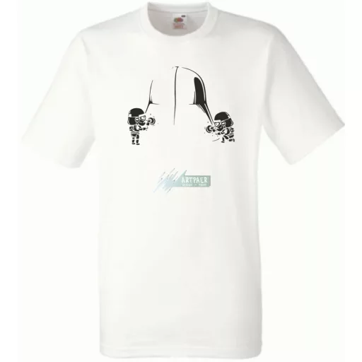 SW paródia - Vader - fényes legyen fiúk férfi rövid ujjú póló