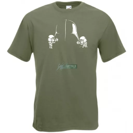 SW paródia - Vader - fényes legyen fiúk férfi rövid ujjú póló