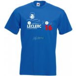 Autóverseny rajongó - Leclerc gyerek rövid ujjú póló