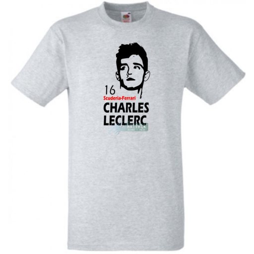 Autóverseny rajongó - Leclerc gyerek rövid ujjú póló