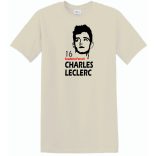 Autóverseny rajongó - Leclerc férfi rövid ujjú póló