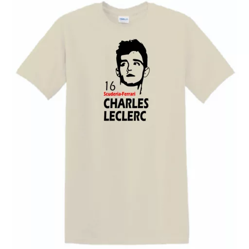 Autóverseny rajongó - Leclerc férfi rövid ujjú póló