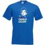Autóverseny rajongó - Leclerc férfi rövid ujjú póló