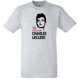 Autóverseny rajongó - Leclerc férfi rövid ujjú póló