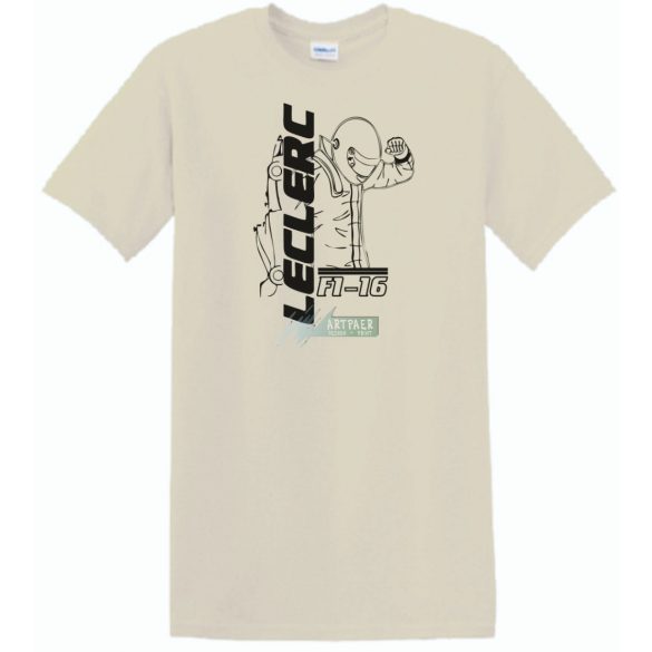 Autóverseny rajongó - Leclerc gyerek rövid ujjú póló