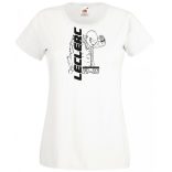 Autóverseny rajongó - Leclerc női rövid ujjú póló