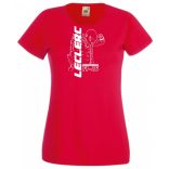 Autóverseny rajongó - Leclerc női rövid ujjú póló