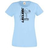 Autóverseny rajongó - Leclerc női rövid ujjú póló