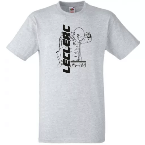 Autóverseny rajongó - Leclerc férfi rövid ujjú póló