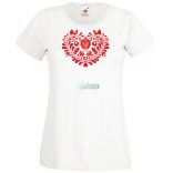 Kalocsai motívumok 04 női rövid ujjú póló
