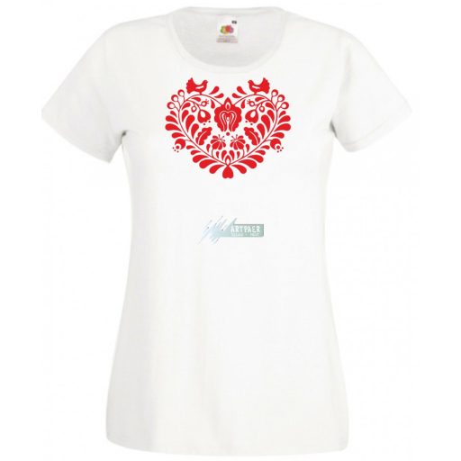 Kalocsai motívumok 04 női rövid ujjú póló
