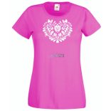 Kalocsai motívumok 04 női rövid ujjú póló