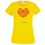 Kalocsai motívumok 04 női rövid ujjú póló