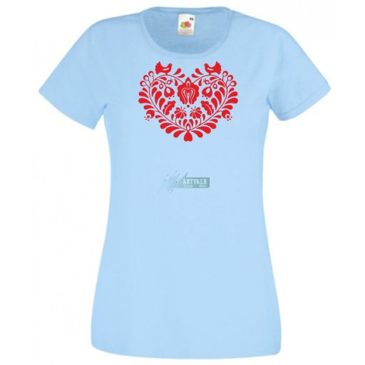 Kalocsai motívumok 04 női rövid ujjú póló