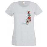 Kalocsai motívumok női rövid ujjú póló