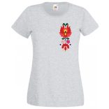 Kalocsai motívumok női rövid ujjú póló