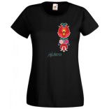 Kalocsai motívumok női rövid ujjú póló