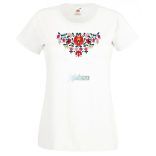 Kalocsai motívumok női rövid ujjú póló