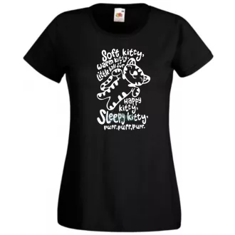 Soft Kitty - Agymenők stílus női rövid ujjú póló
