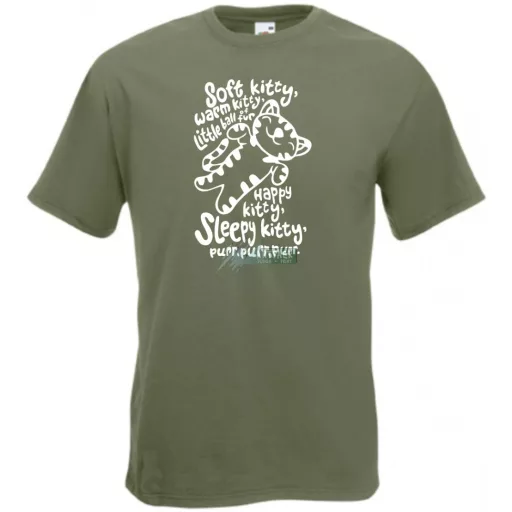 Soft Kitty - Agymenők stílus férfi rövid ujjú póló