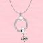 Ezüstözött nyaklánc pandora stílusú kicsi hősök, charm-os medállal