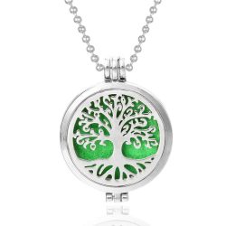   Tree of Life - Aromaterápiás medál-nyaklánc 316L rozsdamentes acél