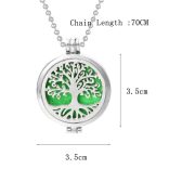Tree of Life - Aromaterápiás medál-nyaklánc 316L rozsdamentes acél