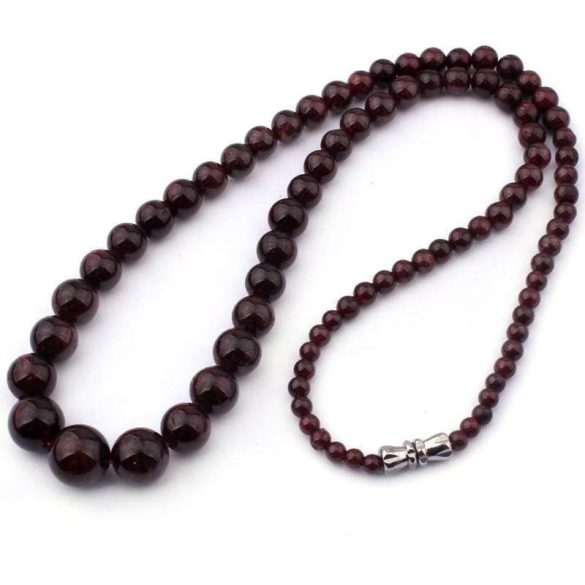 Ásvány nyaklánc gránát